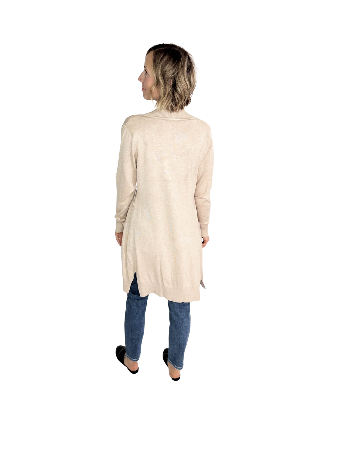 Birchwood Classic Pocket Cardigan- KHAKI
