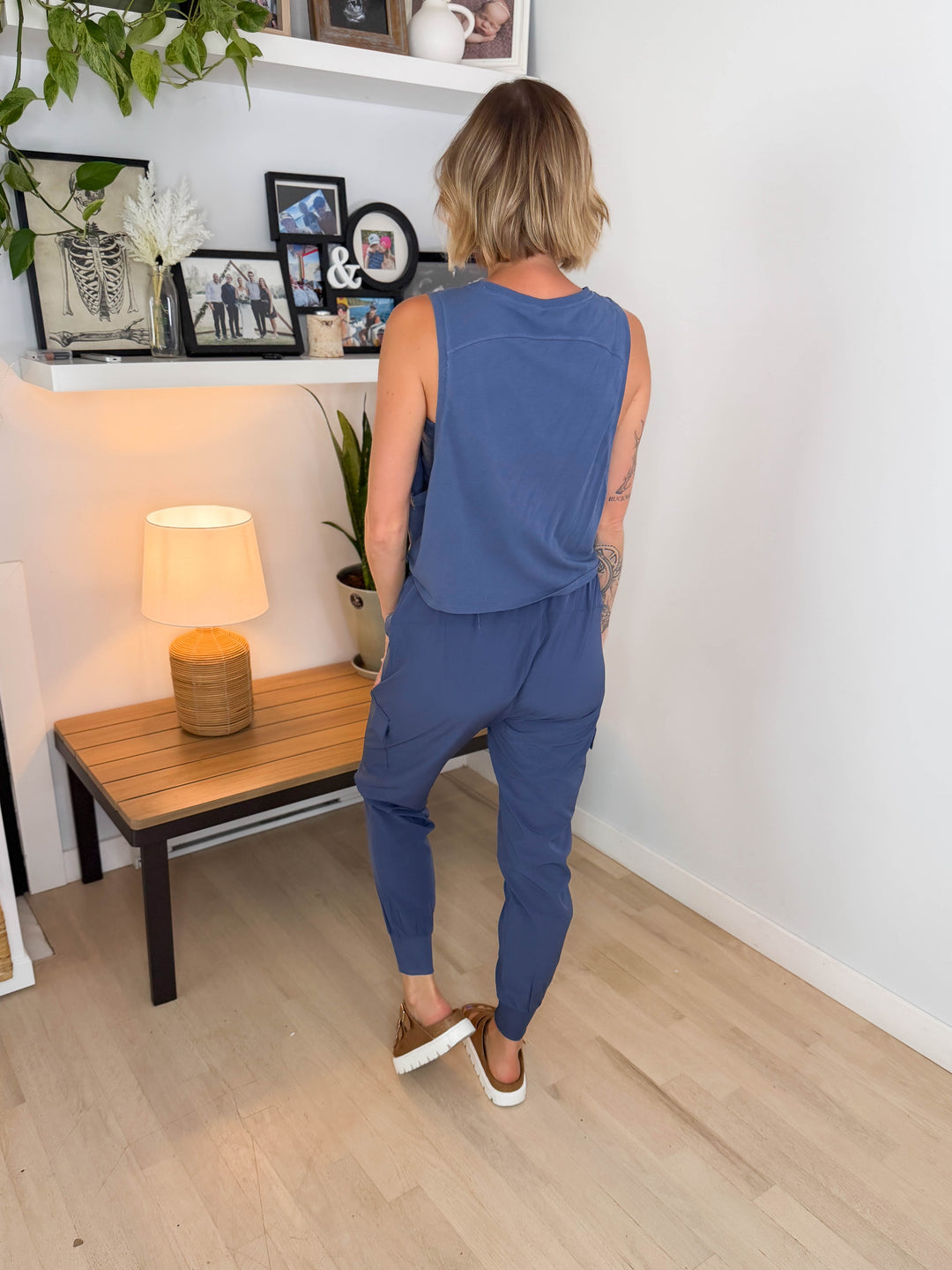 Mono B Reef Breezy Flow Jogger- OCEAN