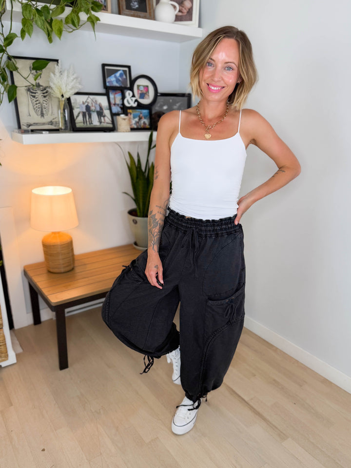 Jayla Basic Solid Cami- OFF WHITE