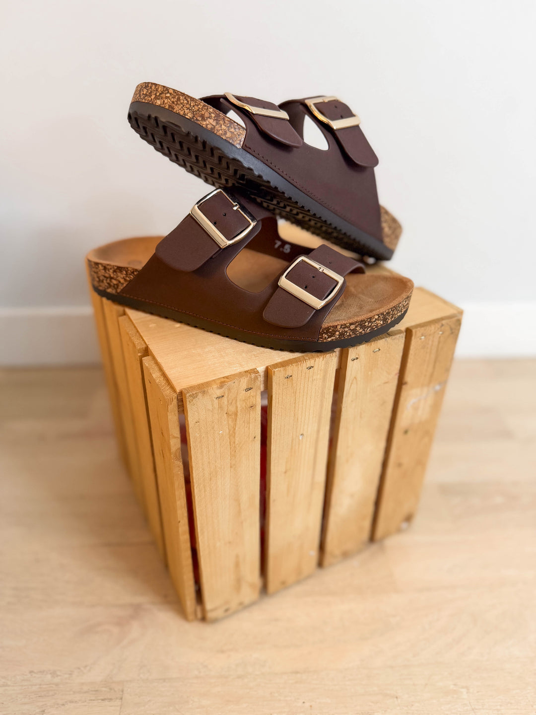 Jette Sandal- BROWN