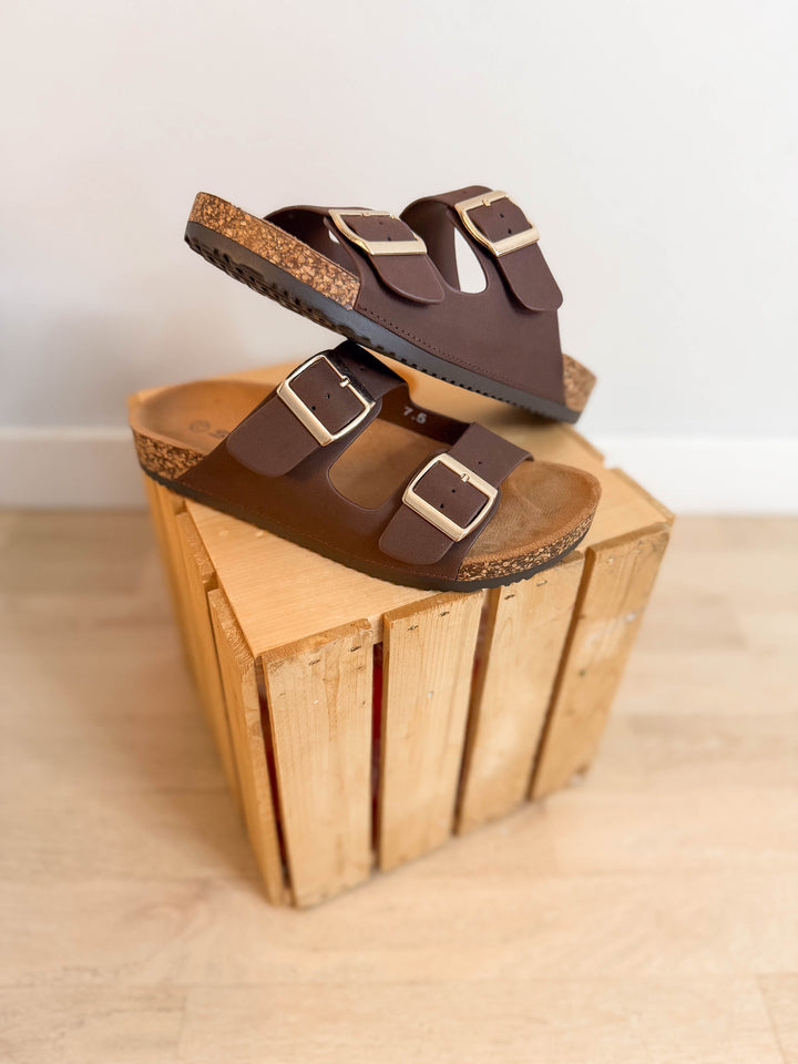 Jette Sandal- BROWN