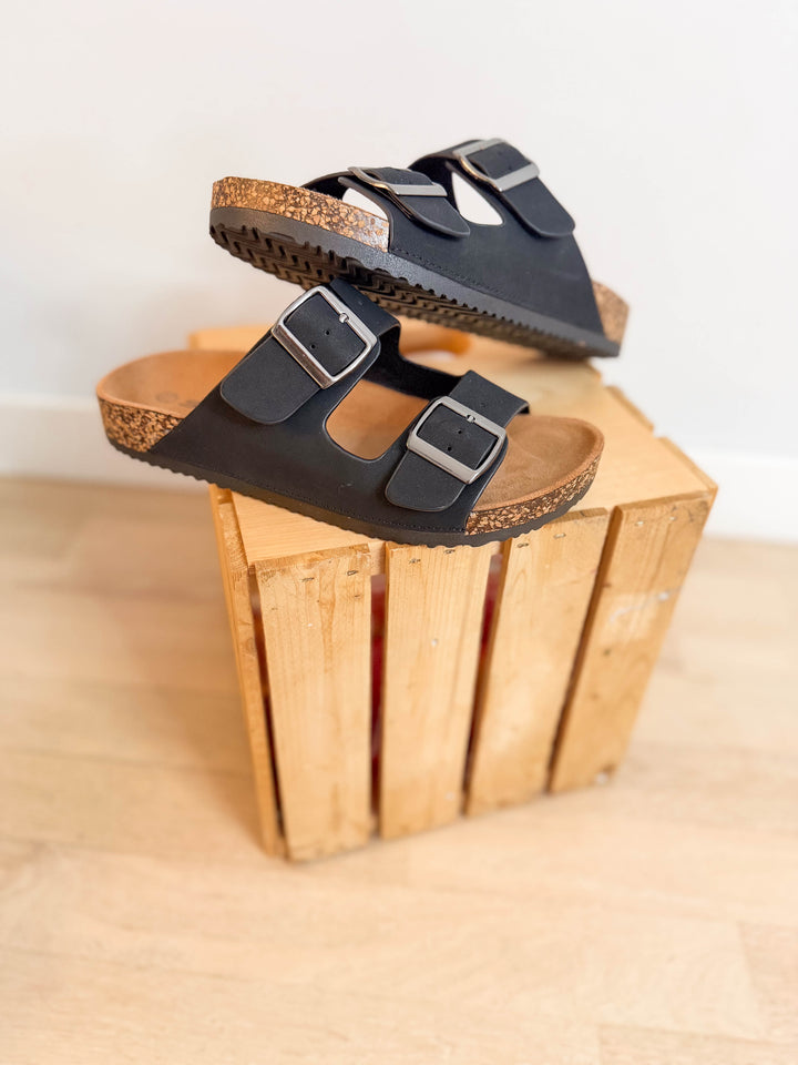 Jette Sandal- BLACK