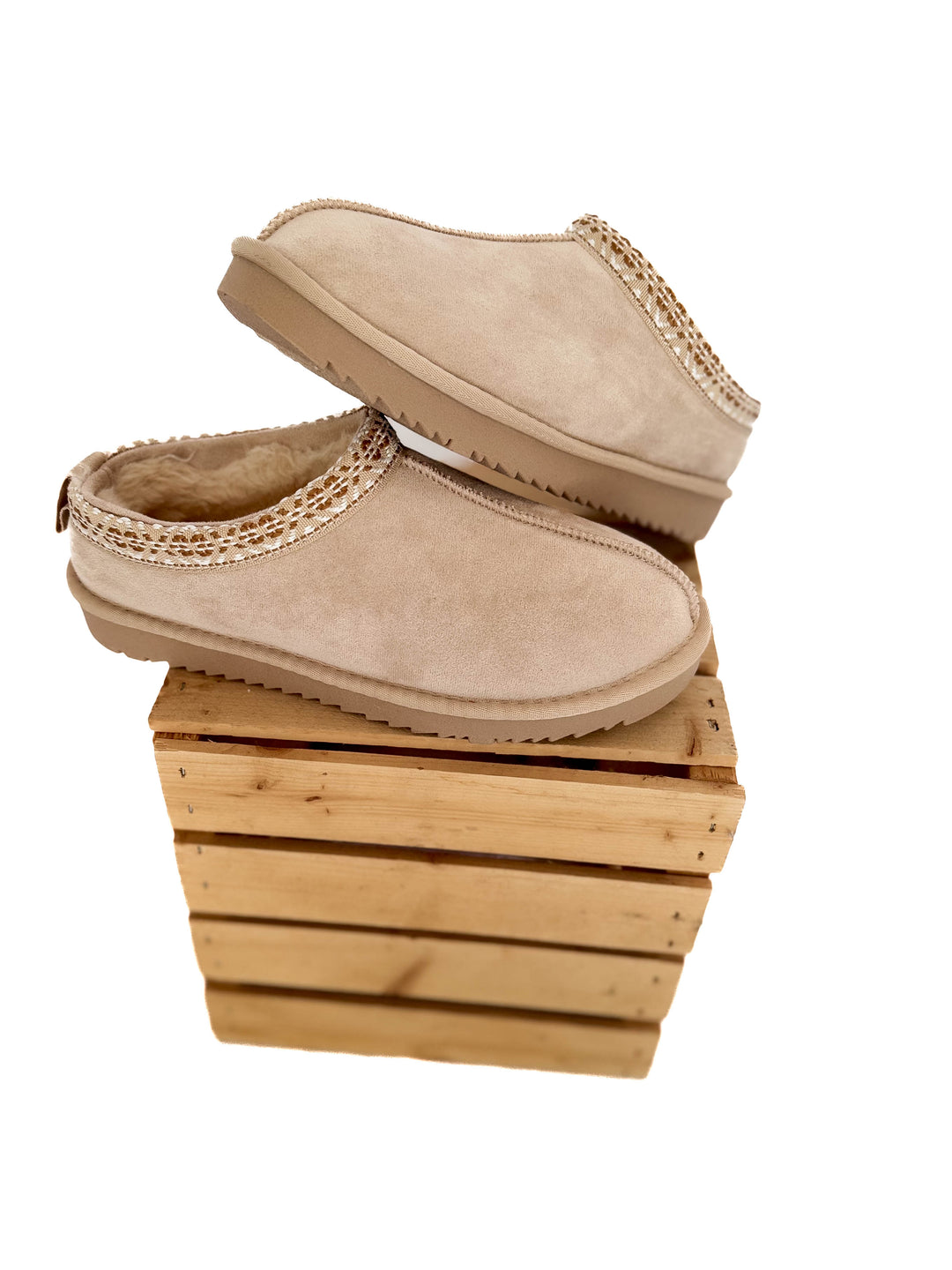 Cozy Company Slip On- OATMEAL-FINAL SALE *6.6*
