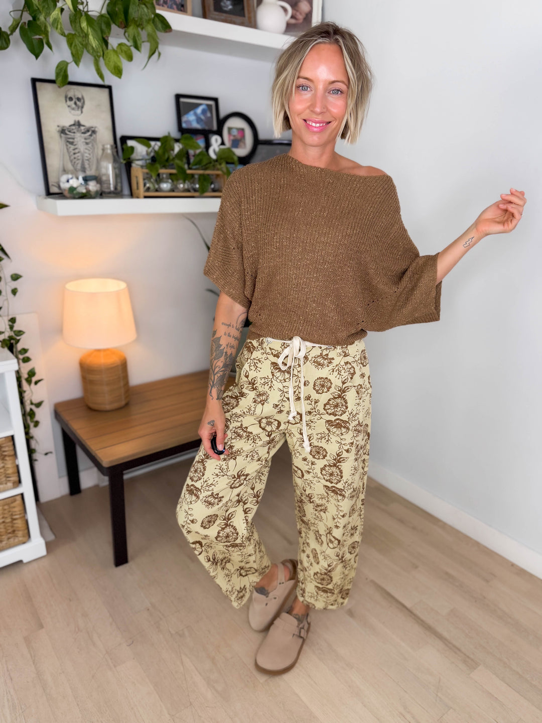 Brisol Dolman Knit Sweater- COCO-FINAL SALE *L*