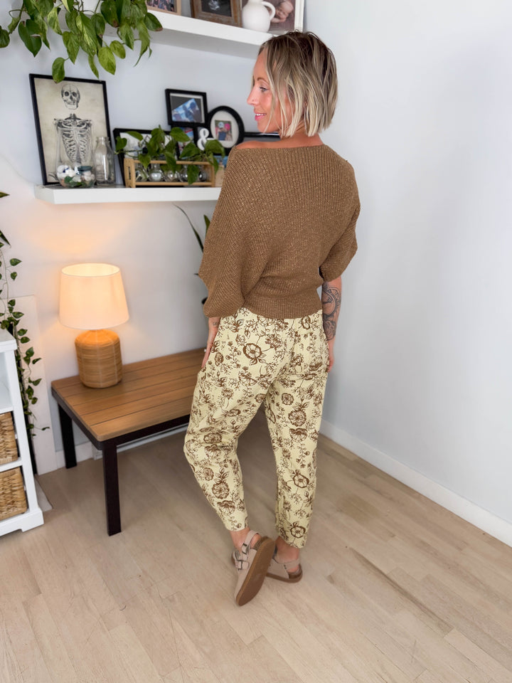Brisol Dolman Knit Sweater- COCO-FINAL SALE *L*