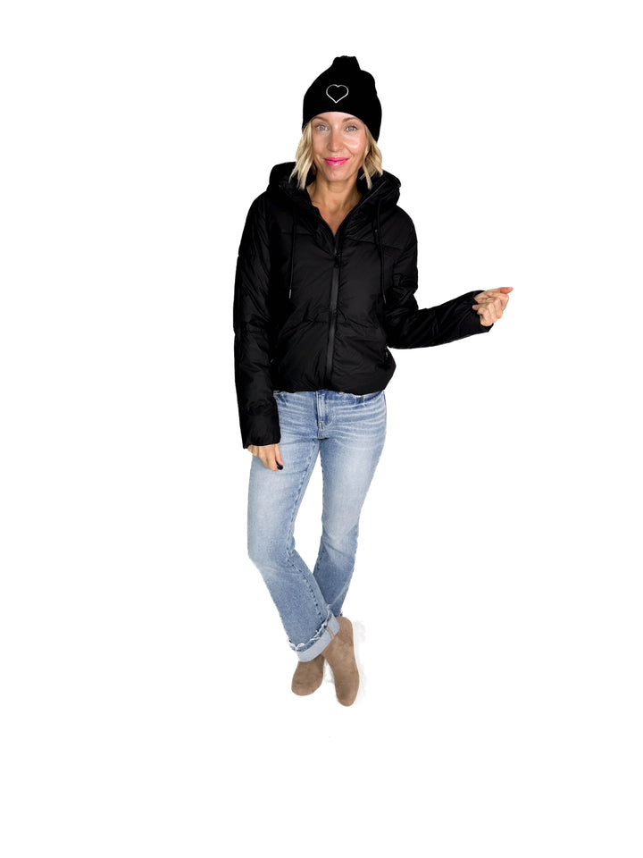 Johnstone Coated Jacket- BLACK