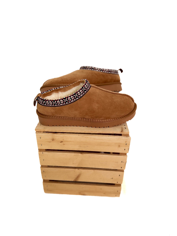 Cozy Company Slip On- TAN-FINAL SALE