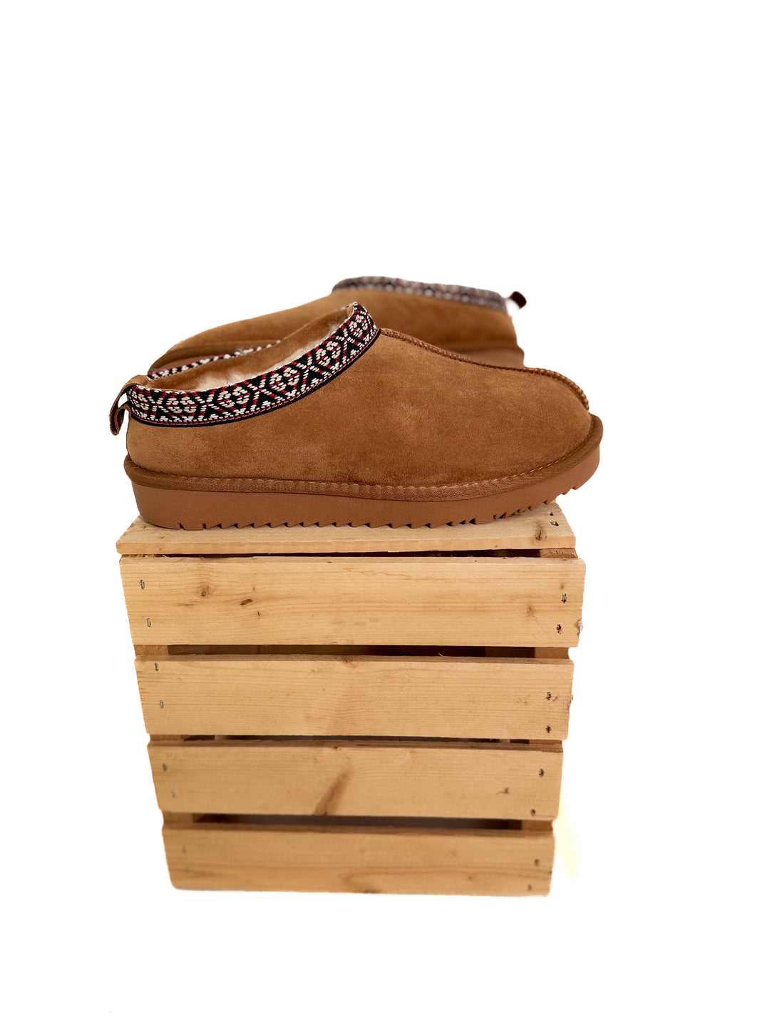 Cozy Company Slip On- TAN-FINAL SALE