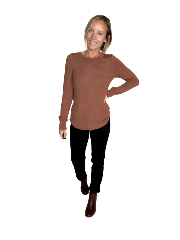 THREAD & SUPPLY Stacy Long Sleeve- CLOVE