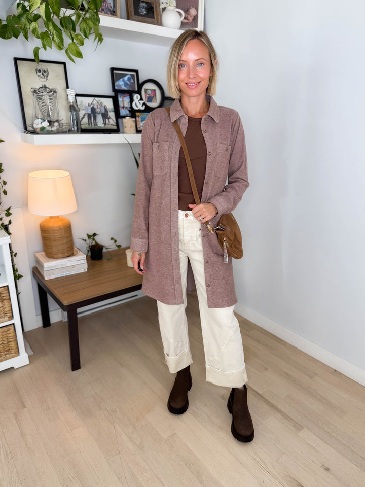 Netty Suede Crossbody- CAMEL