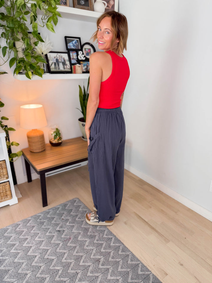 Tatlyn Seamless Tank- RUBY