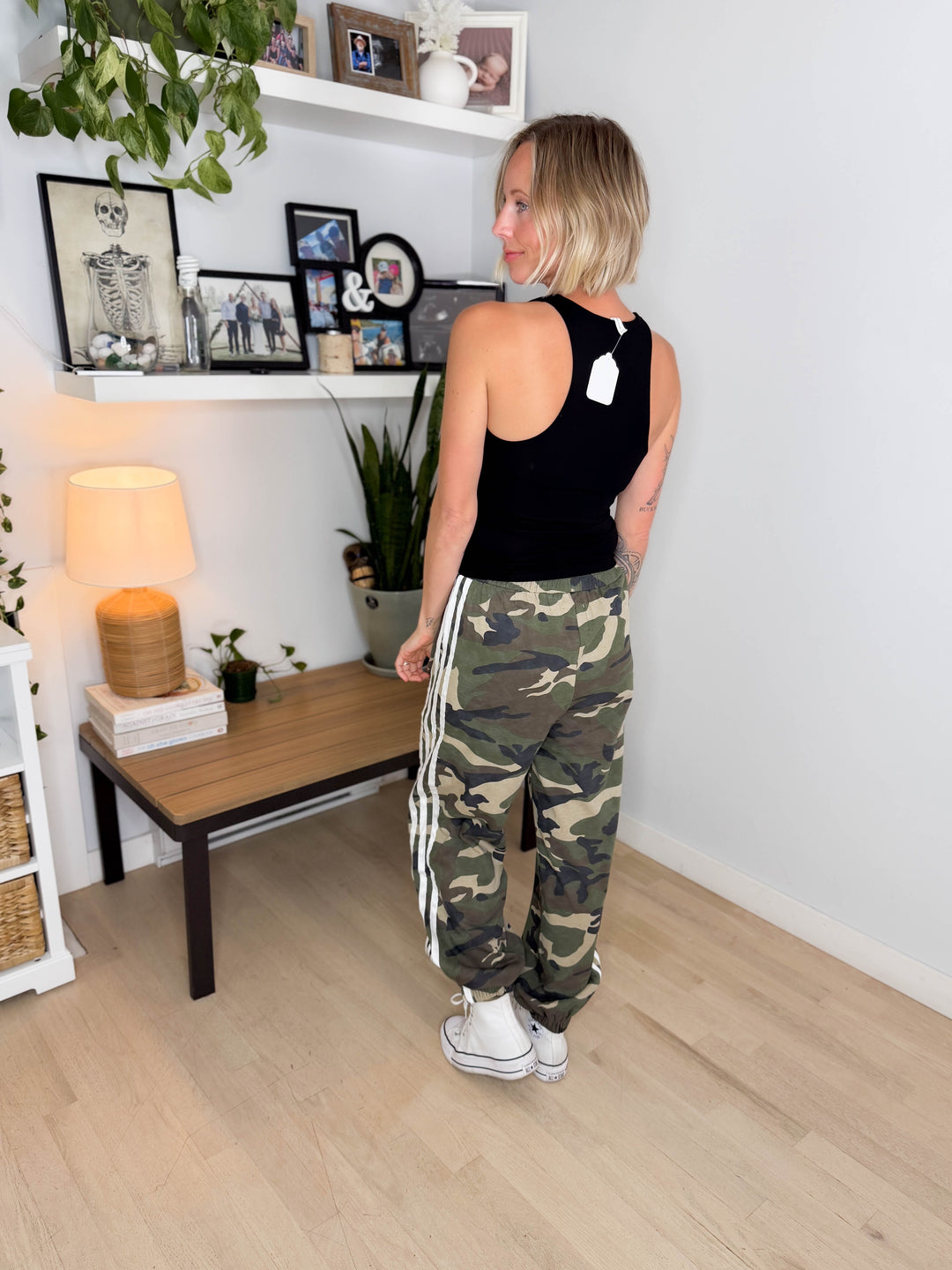 Copperly Soft Washed Camo Joggers- VINTAGE CAMO