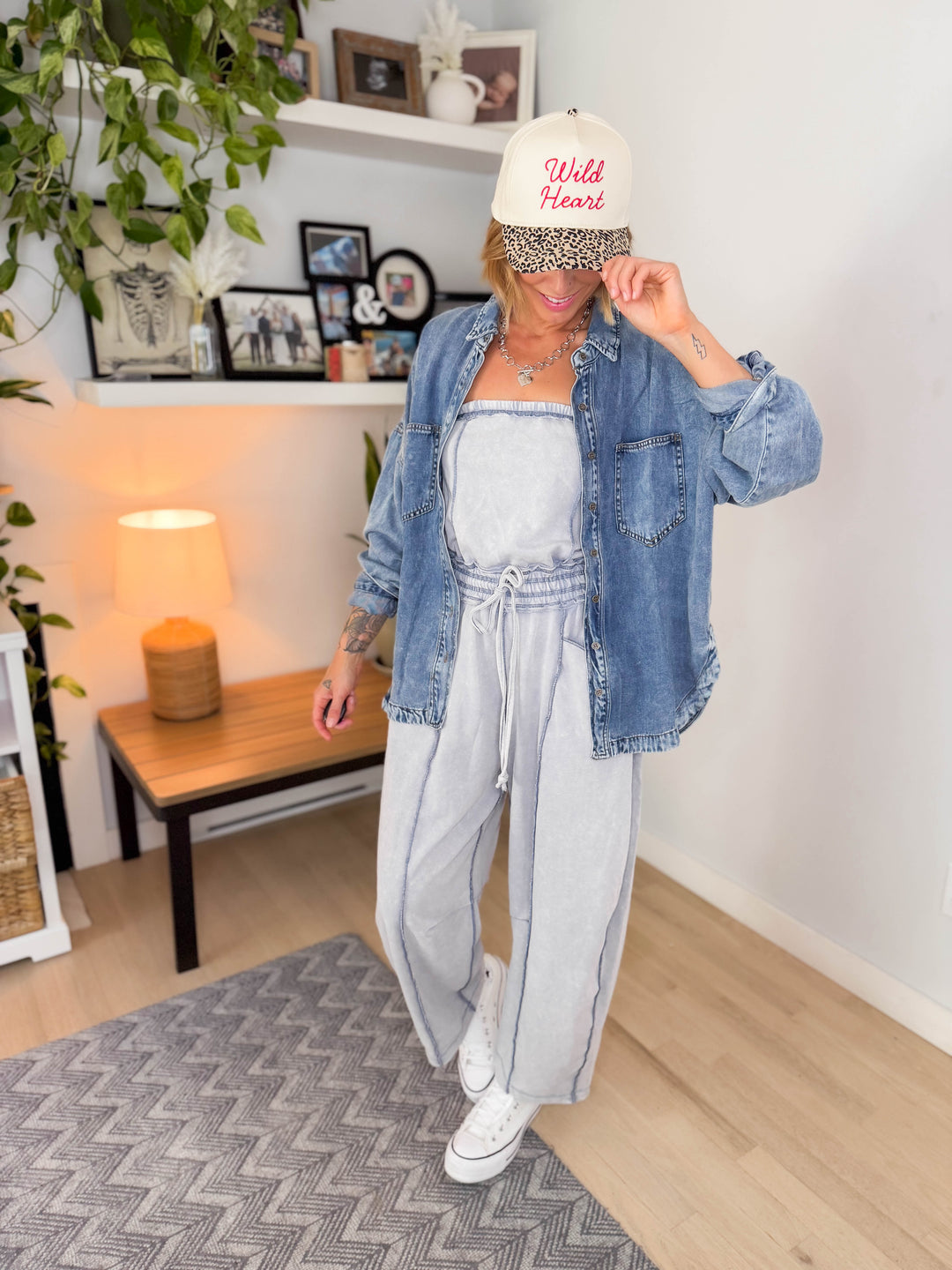 Rustic Chambray Button Down
