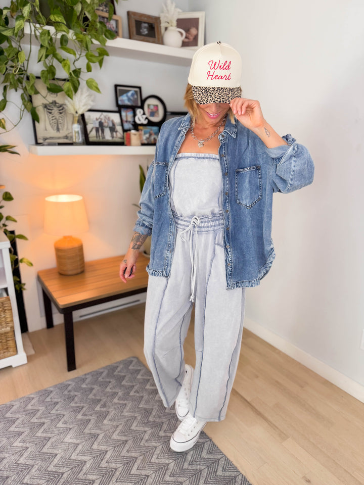 Rustic Chambray Button Down