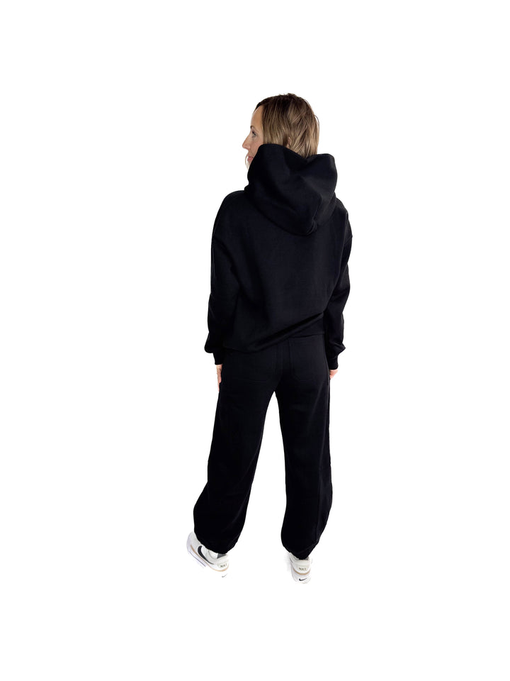 Rowan Fleece Hoodie- BLACK