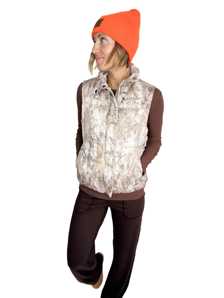 Woodsley Camo Puffer Vest