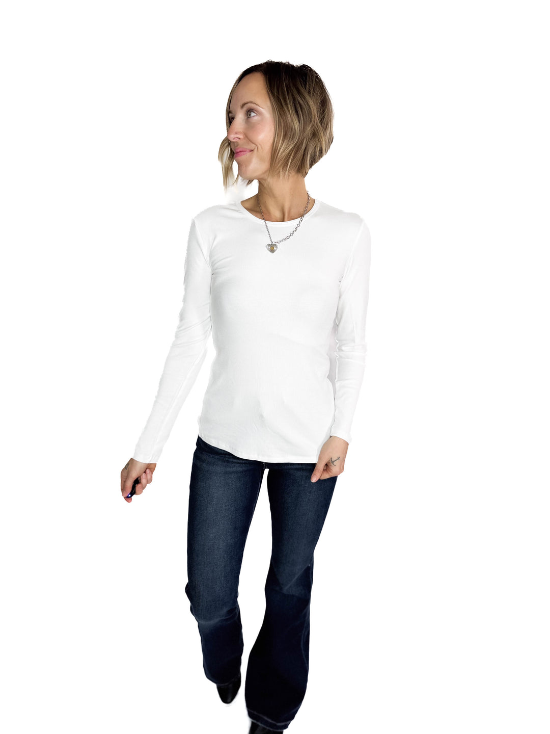 RISEN Elodie Tummy Control Boot Cut Jean- DARK