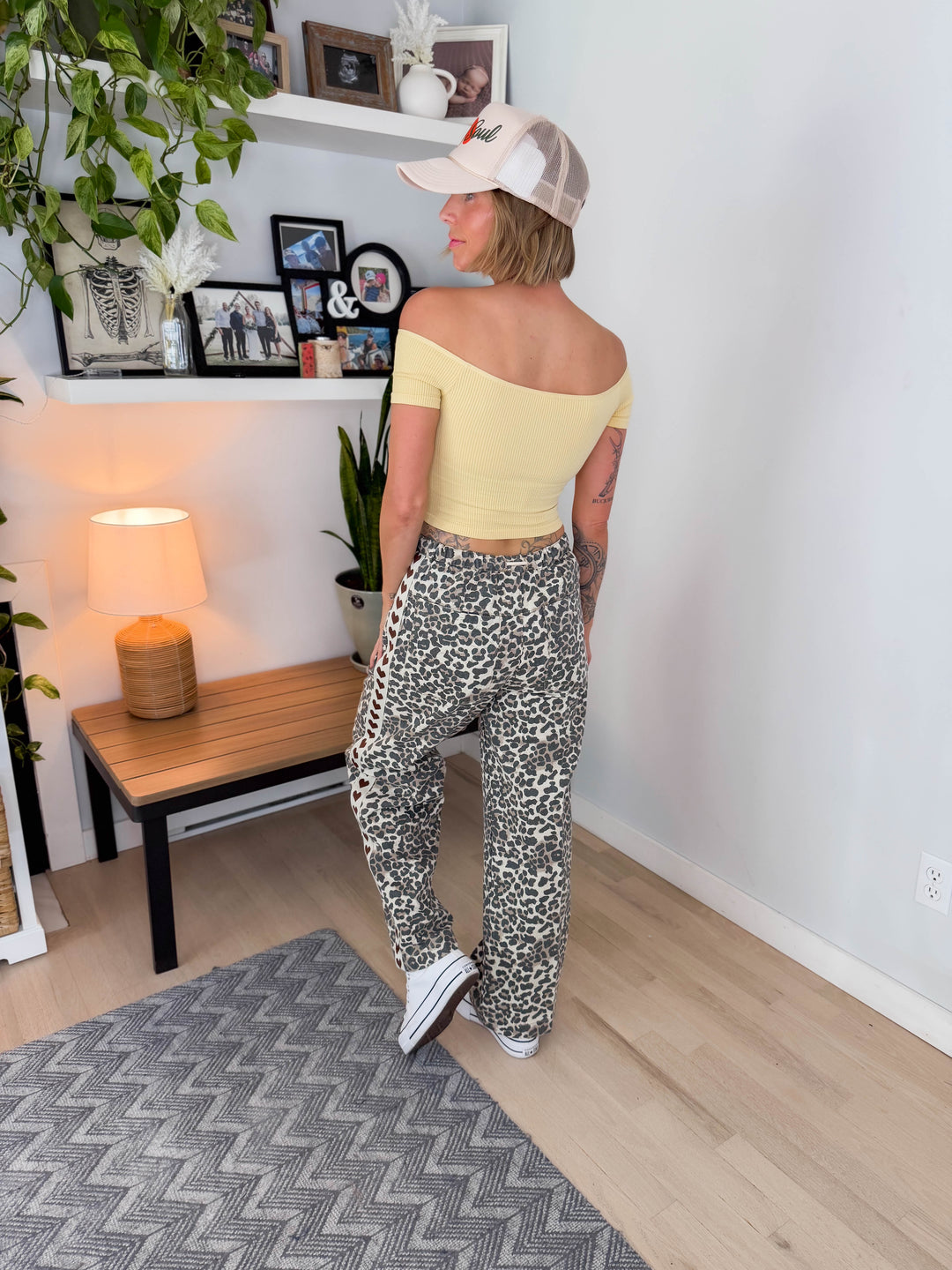 Haisley Off Should Seamless Crop- BUTTER YELLOW