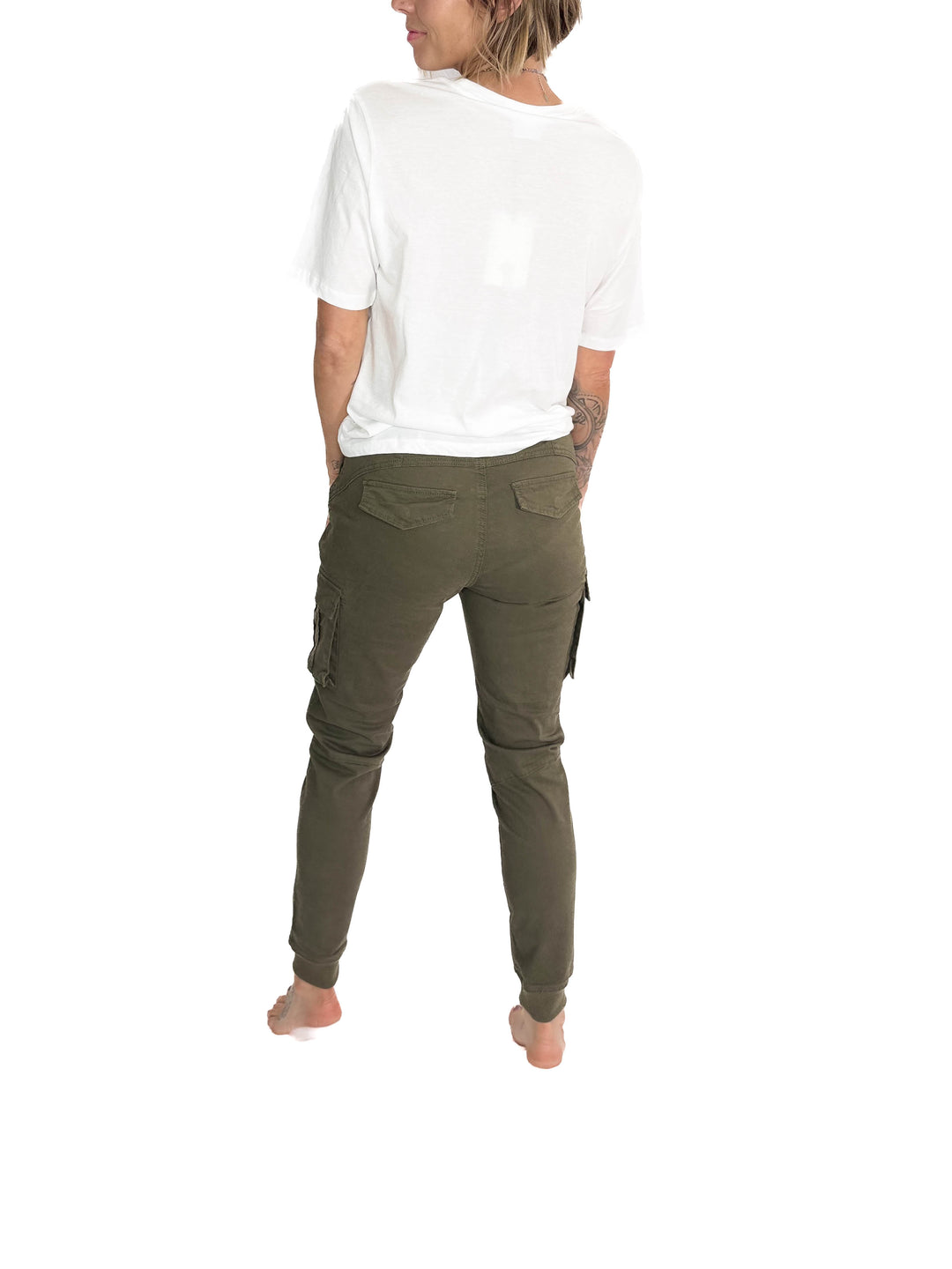 Bazz Cargo Jogger- OLIVE