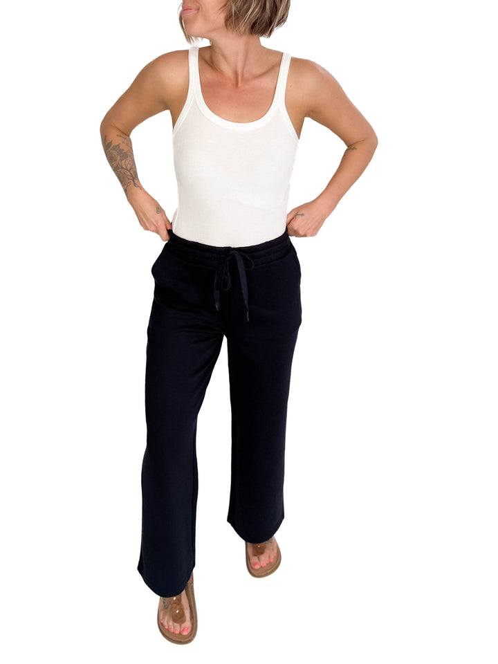 THREAD & SUPPLY  Kit Pants- BLACK RIB-FINAL SALE *S*