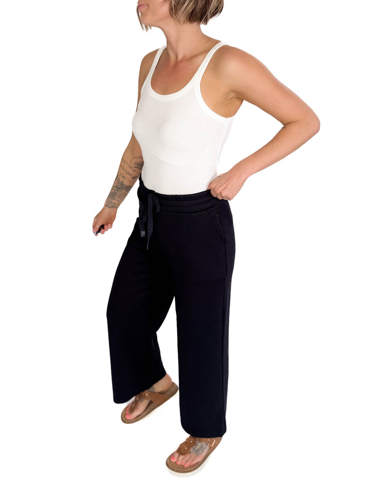 THREAD & SUPPLY  Kit Pants- BLACK RIB-FINAL SALE *S*