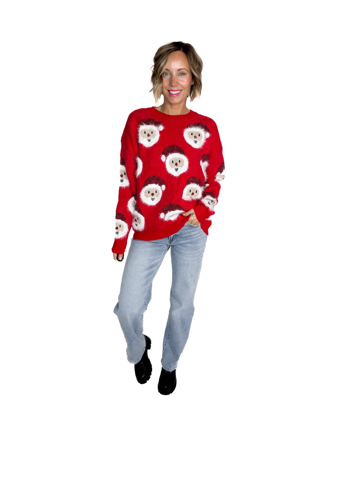 Santa's Favourite Sweater- RED
