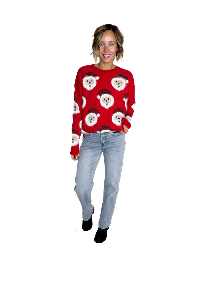 Santa's Favourite Sweater- RED