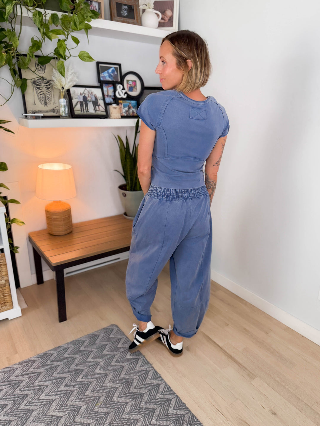 Berkley Stretch Cotton Barrel Set- DENIM