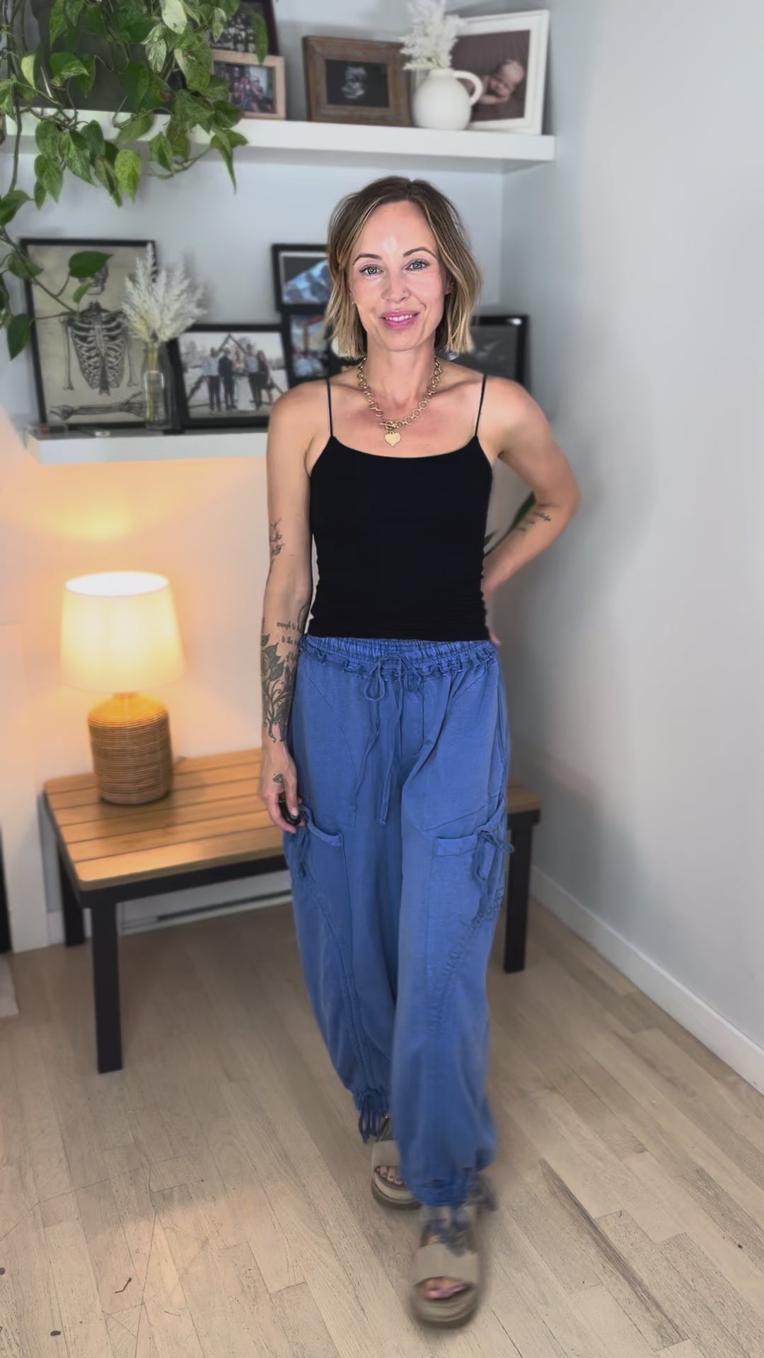 Jayla Basic Solid Cami- BLACK