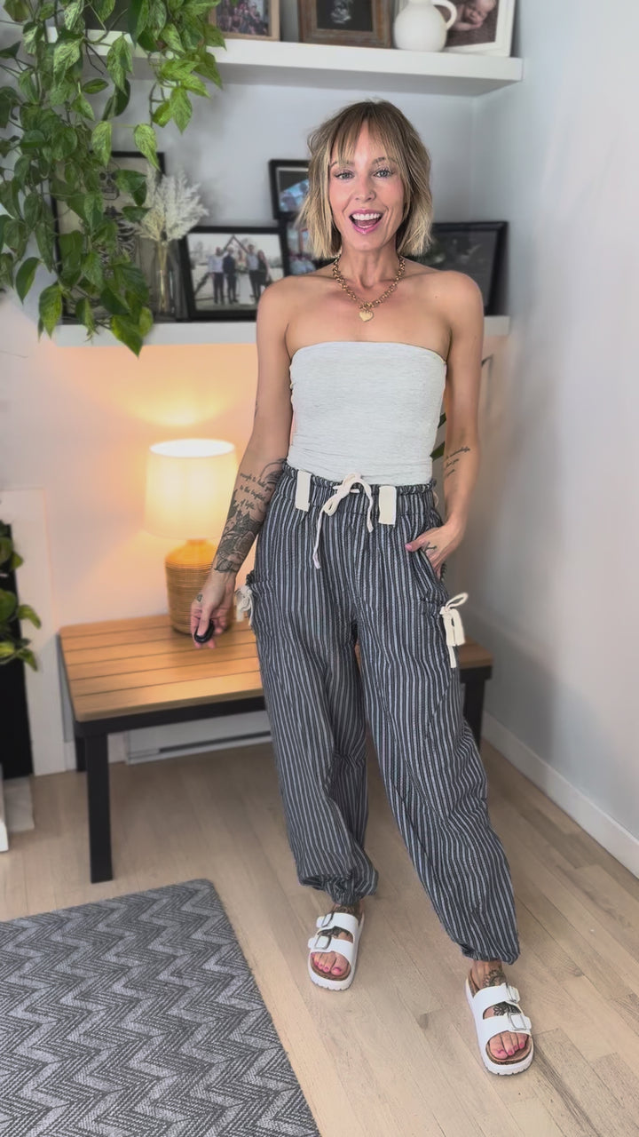 Riri Double Lined Tube Top- LIGHT HTHR GREY