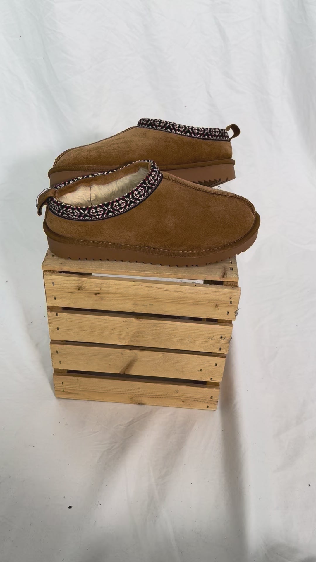 Cozy Company Slip On- TAN-FINAL SALE