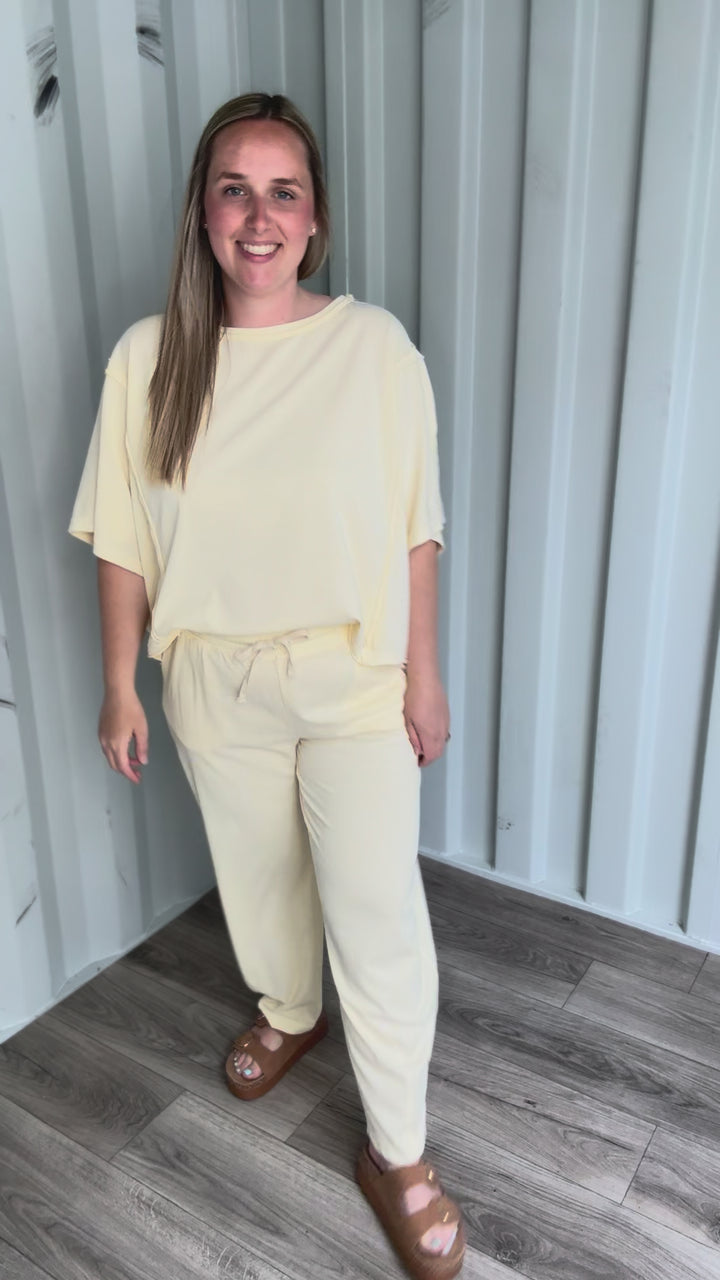 Carmen Cotton Blend Set- LEMONILLA