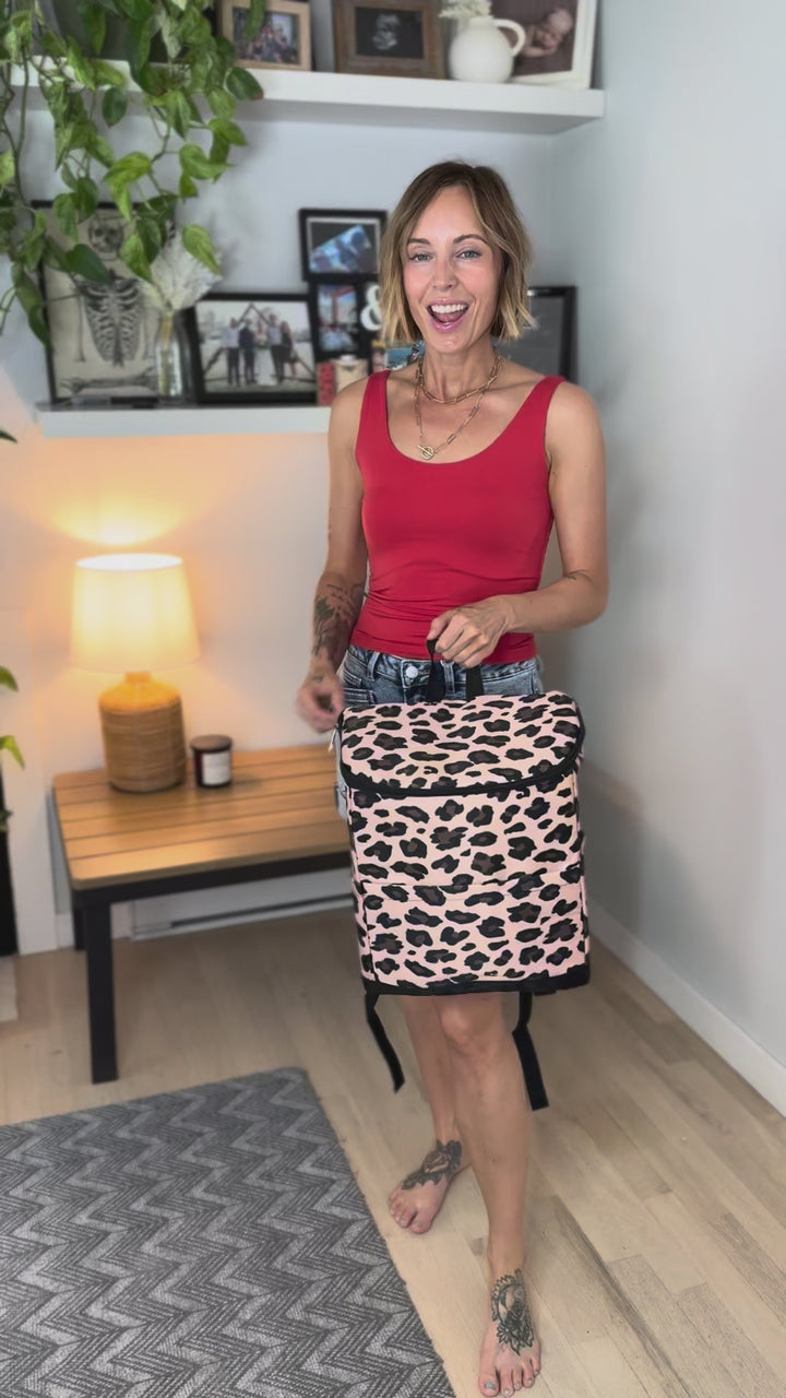 Cora Cooler Backpack- WILD SIDE