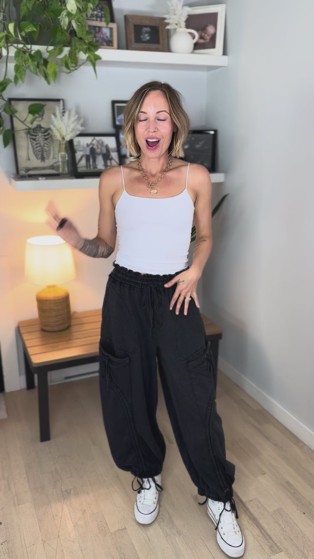 Jayla Basic Solid Cami- OFF WHITE
