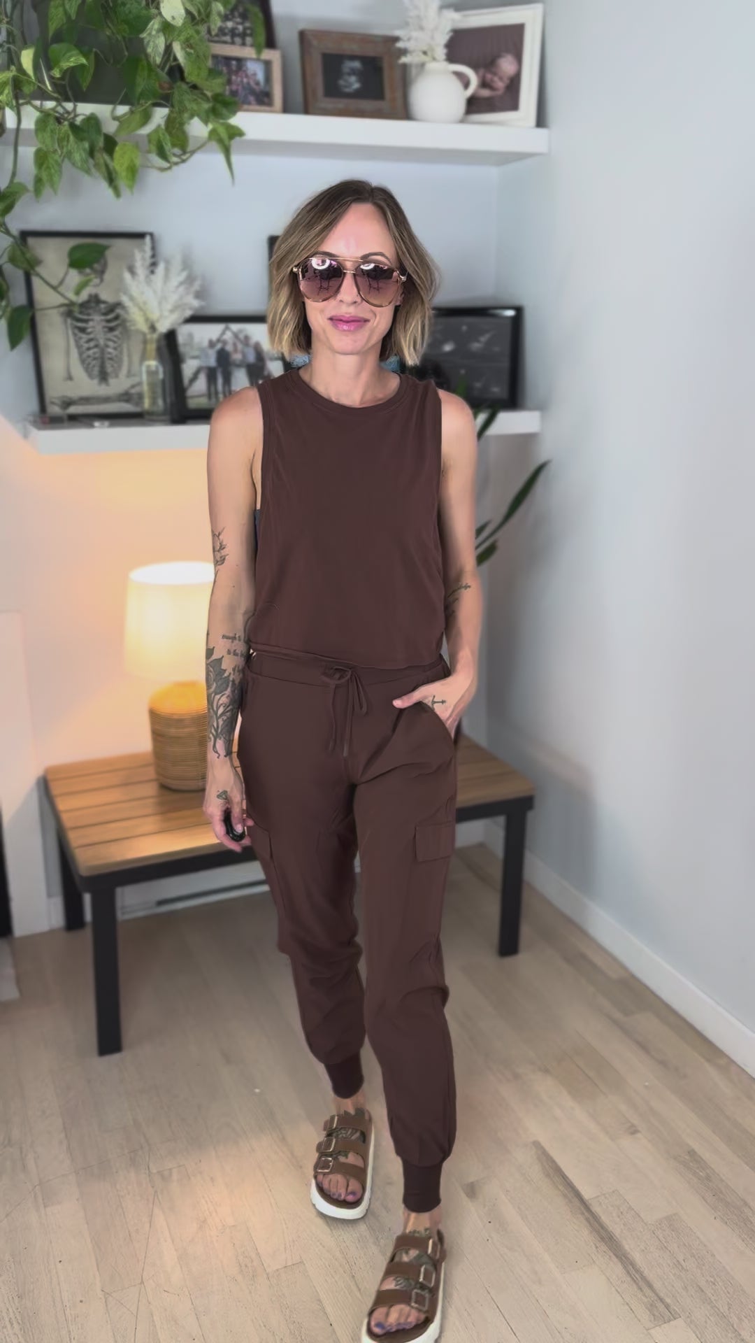Mono B Reef Breezy Flow Jogger- COCOA