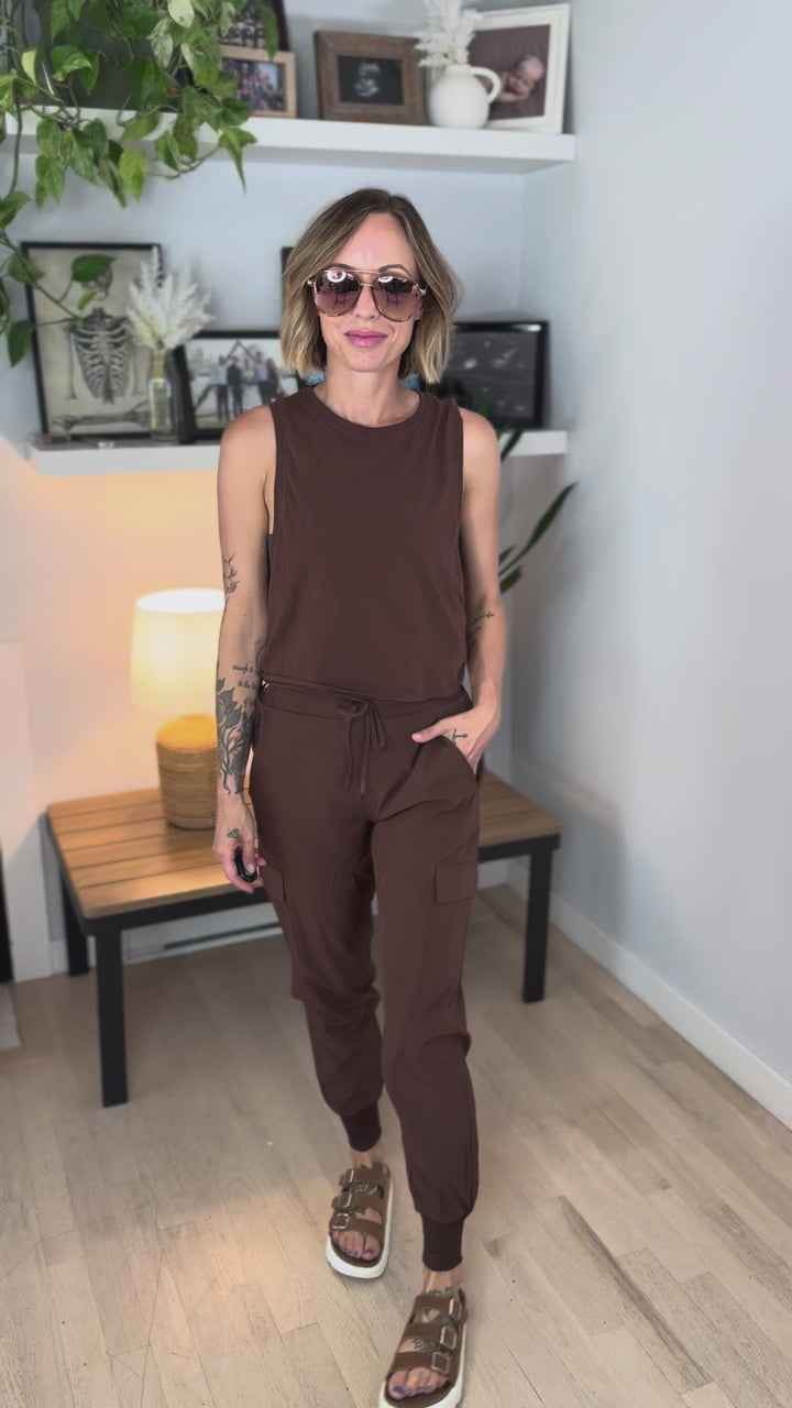 Mono B Reef Breezy Flow Jogger- COCOA