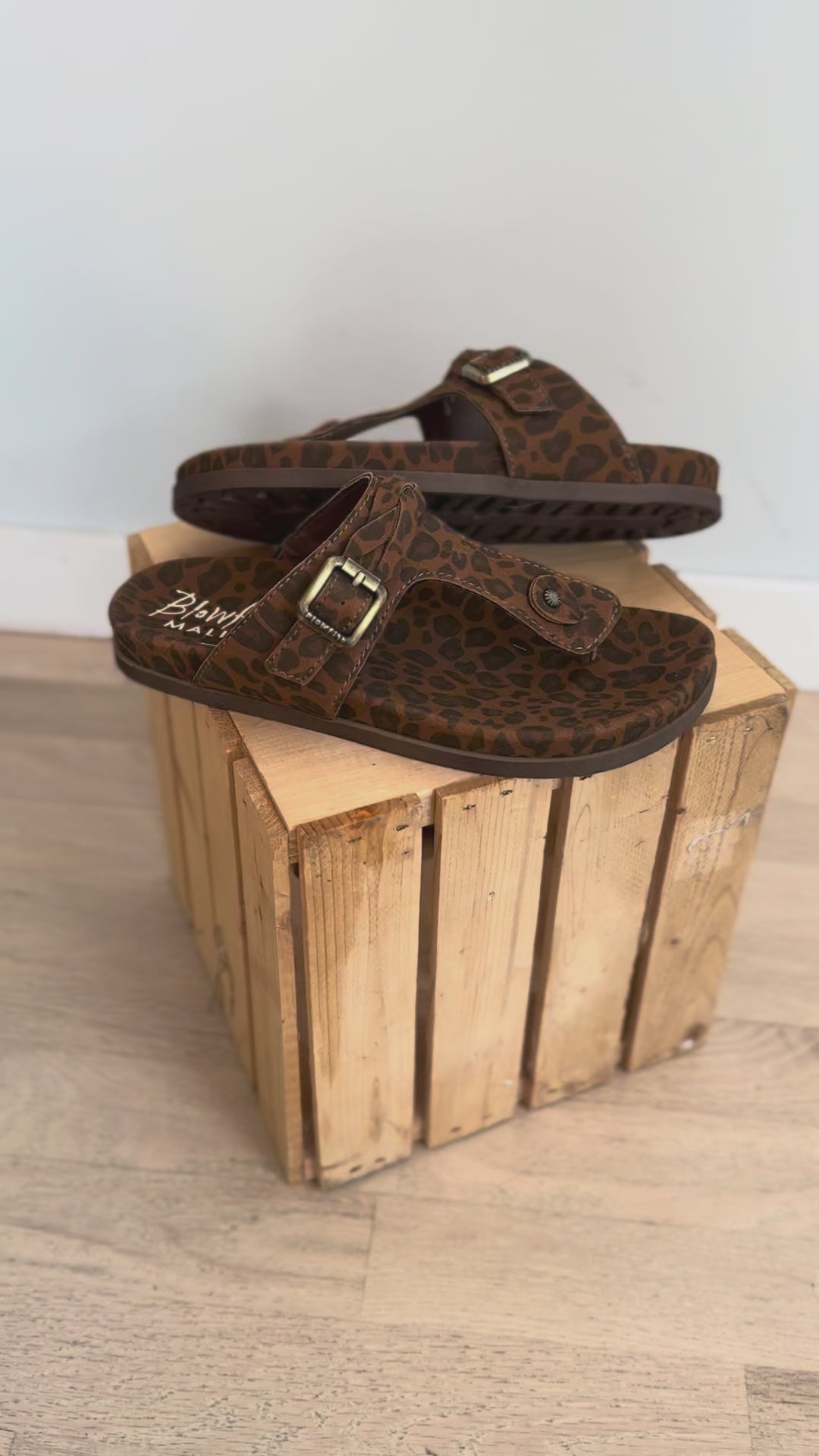 BLOWFISH Lakeshore Sandal- LEOPARD