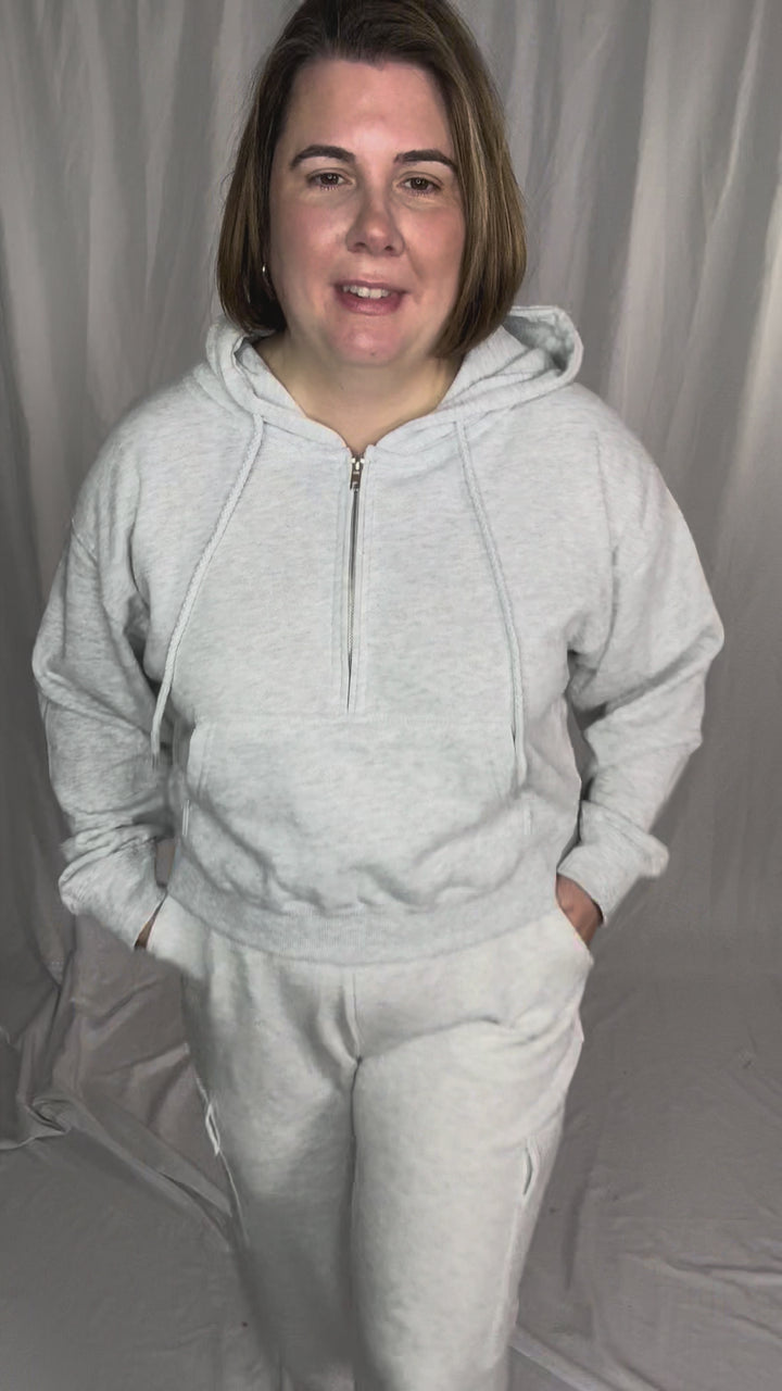 Everett Modal Cargo Jogger- HTHR GREY