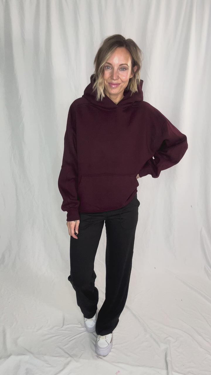 Only The Best Butter Straight Leg Legging- BLACK