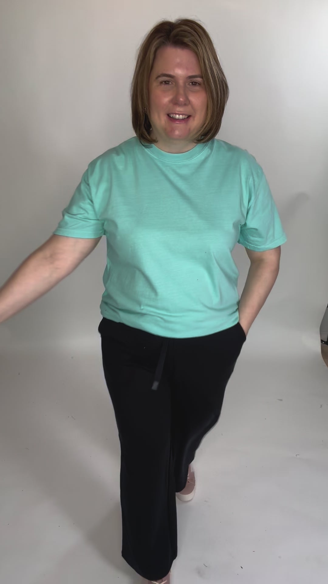 THREAD & SUPPLY  Kit Pants- BLACK RIB-FINAL SALE *S*