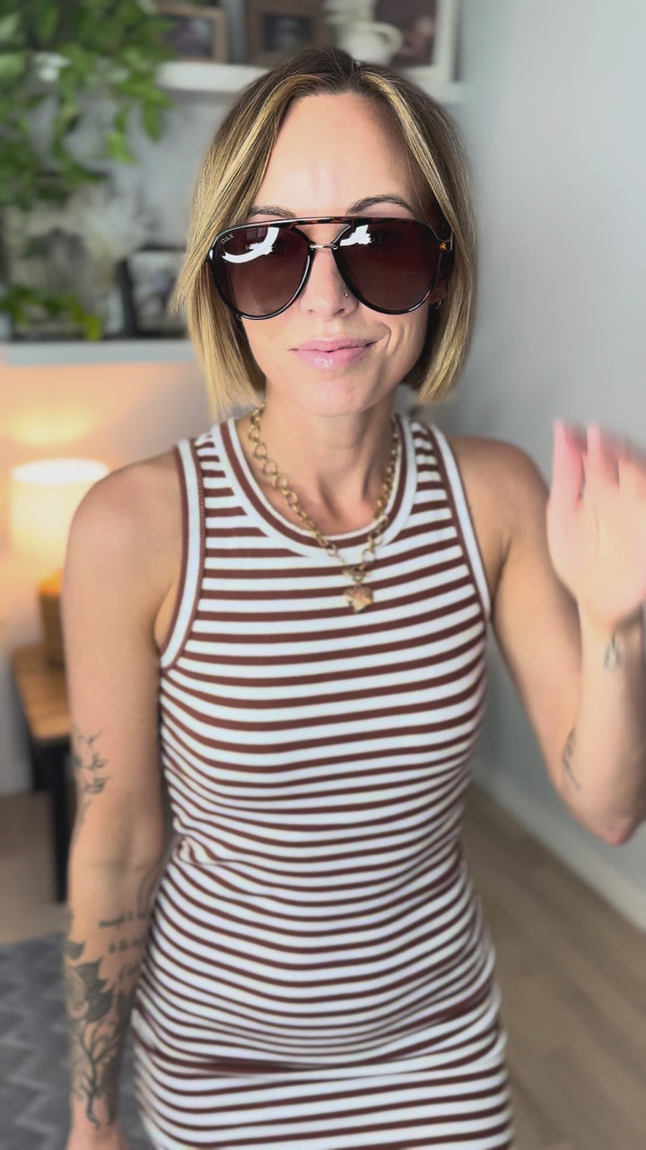 DAX Earhart Polarized Aviator- CHEETAH
