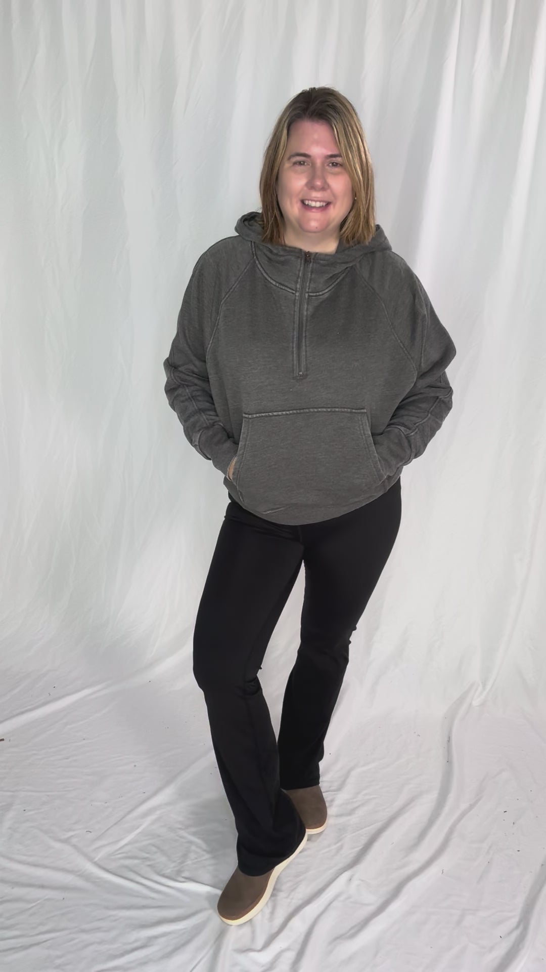 MONO B Krista Bootcut Legging- BLACK