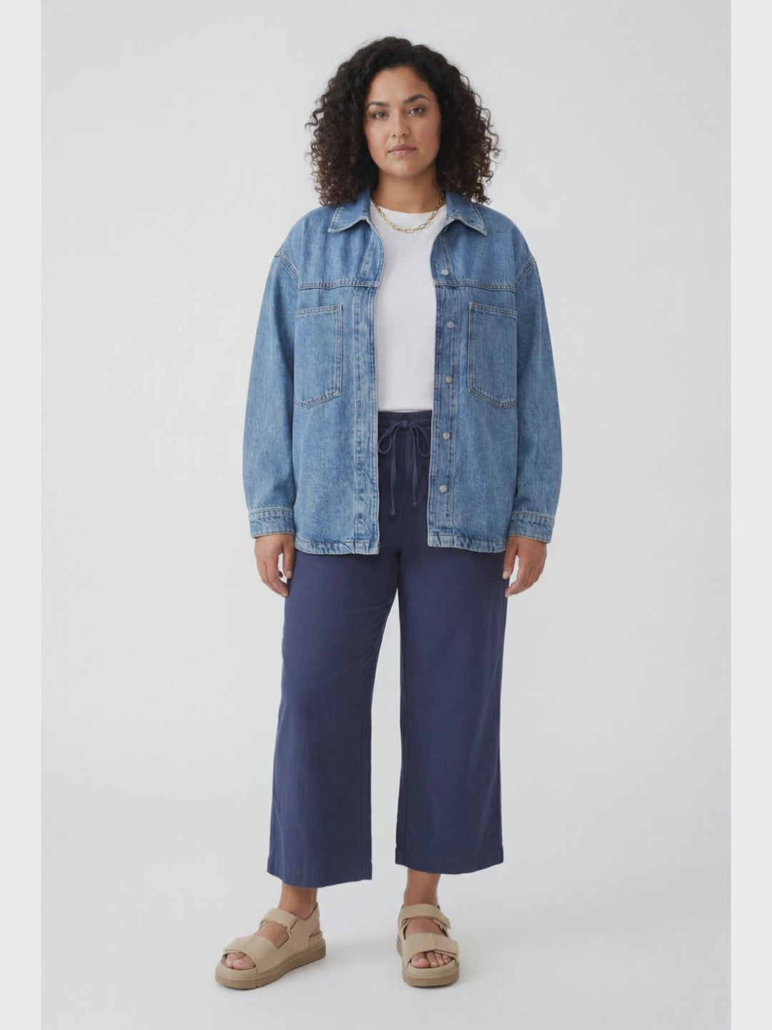 ONLY Lemmice Denim Shirt- LIGHT WASH