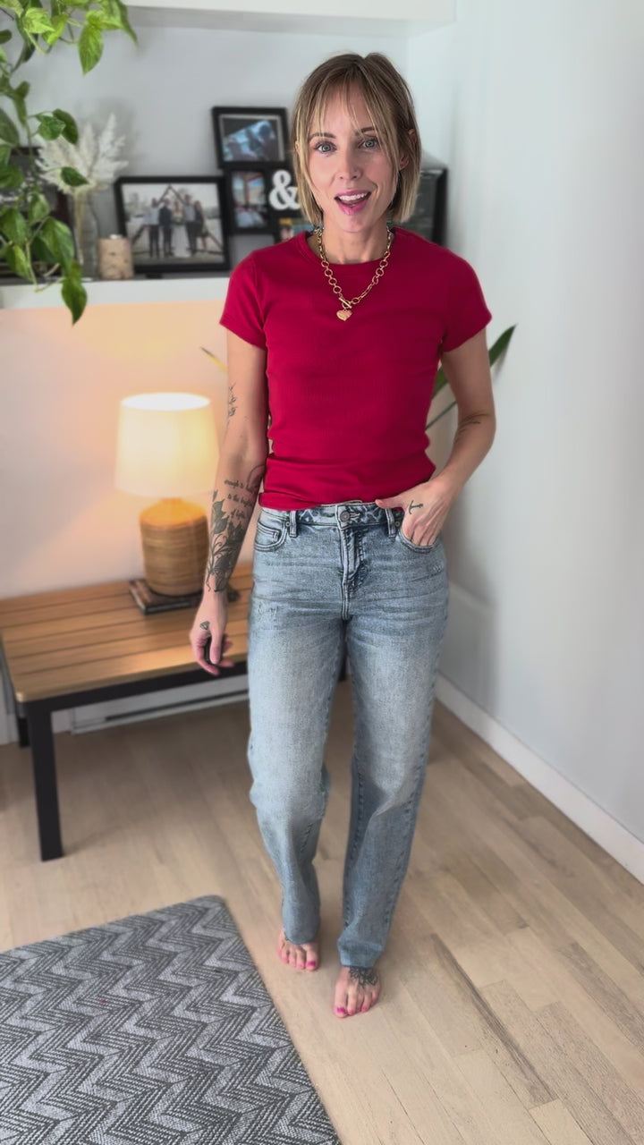 Hidden Seraphine Straight Leg Jeans- LIGHT-FINAL SALE *24&31*