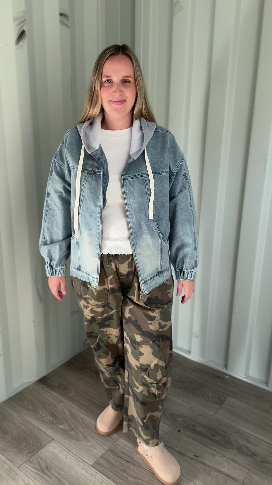 Marlon Denim Hoodie Jacket