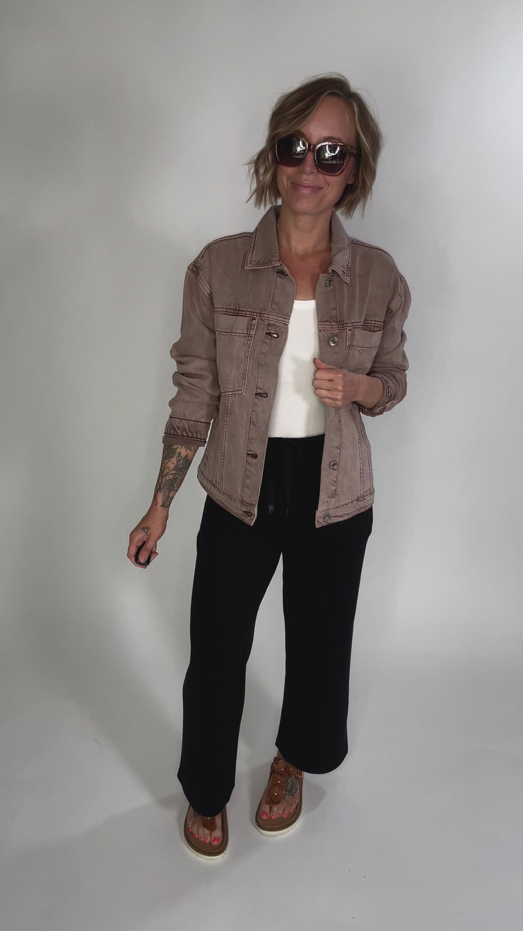 THREAD & SUPPLY  Kit Pants- BLACK RIB-FINAL SALE *S*