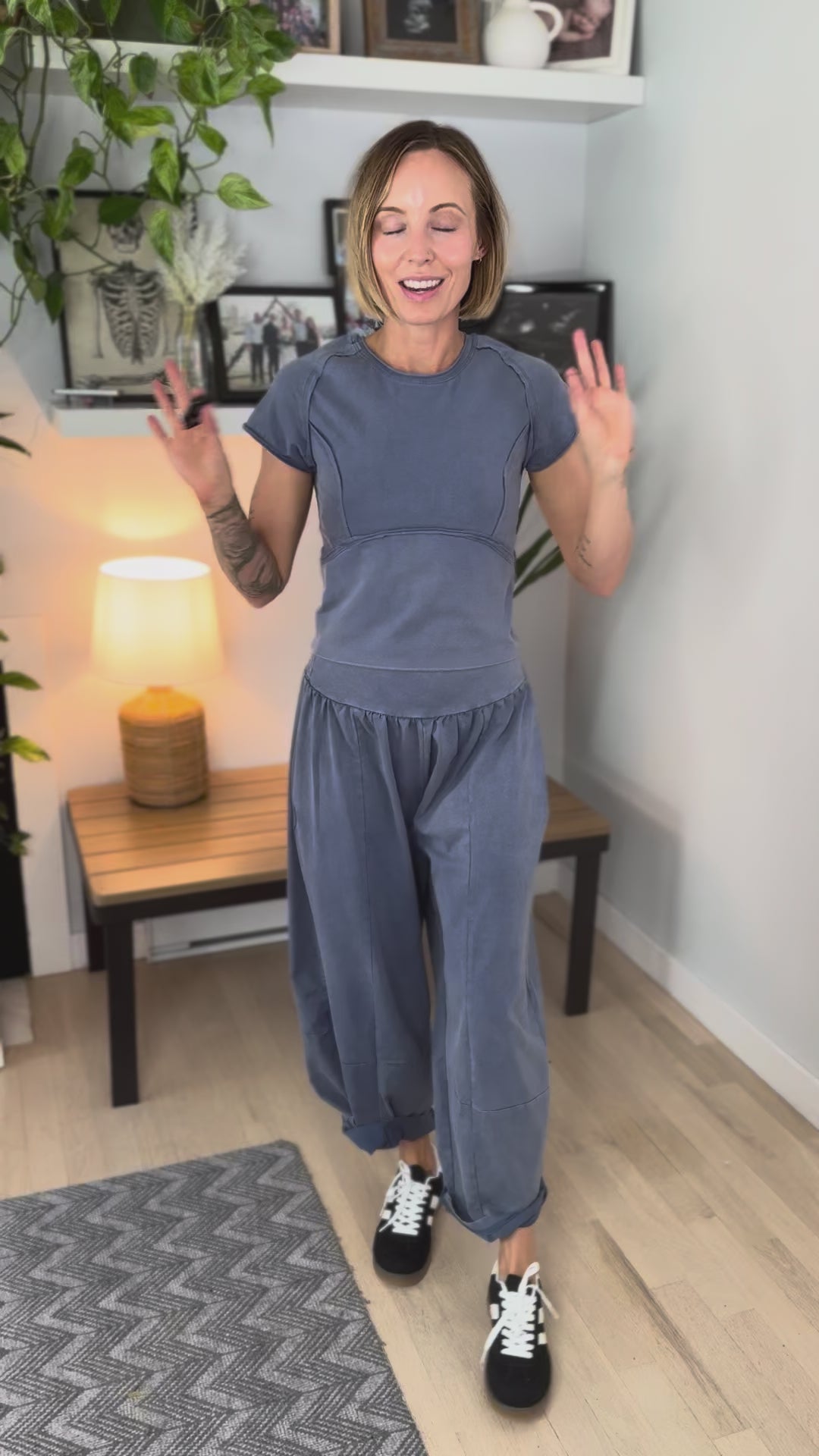 Berkley Stretch Cotton Barrel Set- DENIM